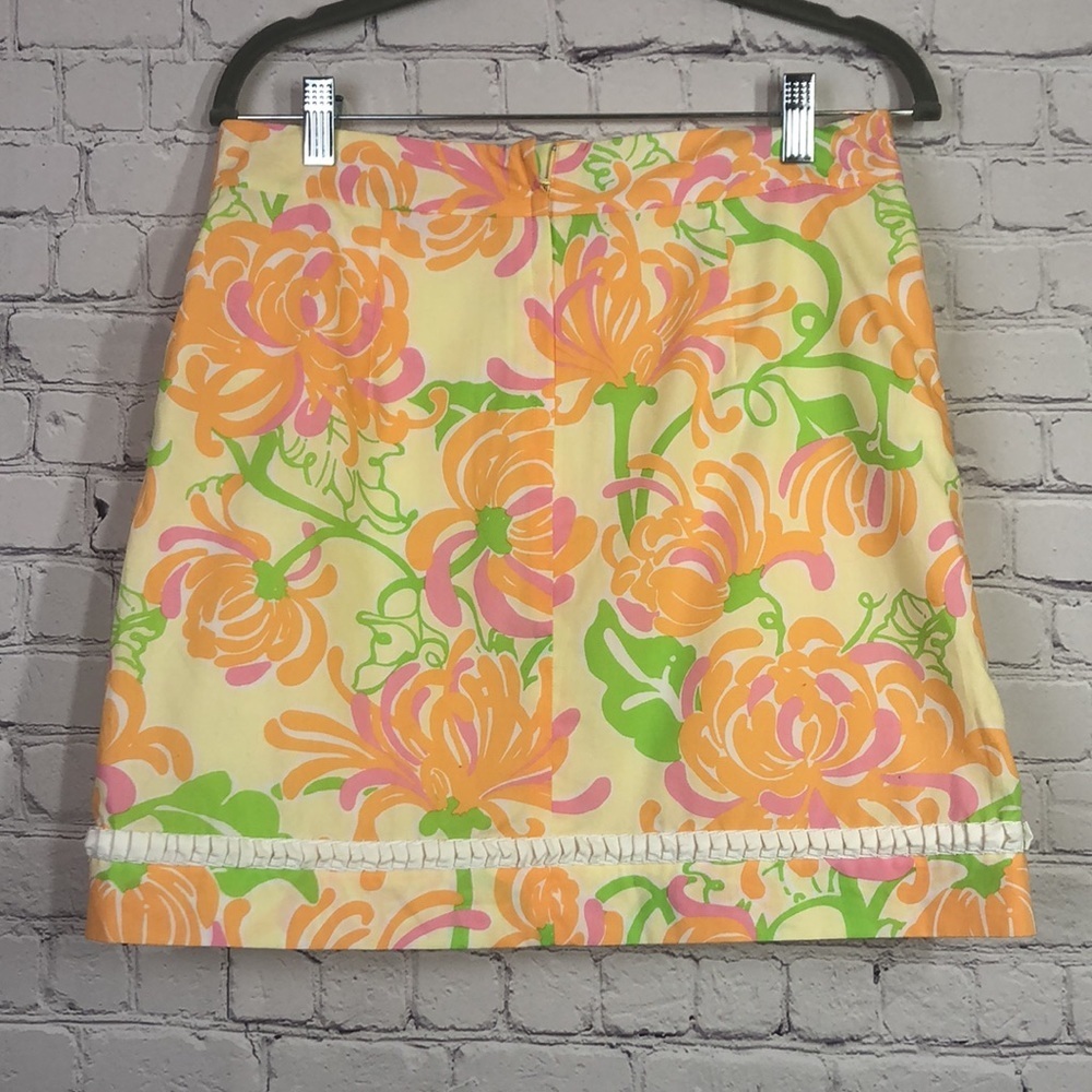 Lilly Pulitzer colorful skirt